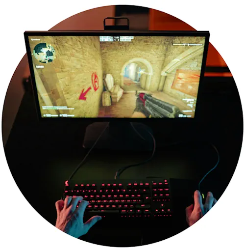 Esports Playing CS GO Image